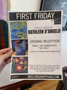 Kathleen D'Angelo - First Friday Opening Reception at Art Hub