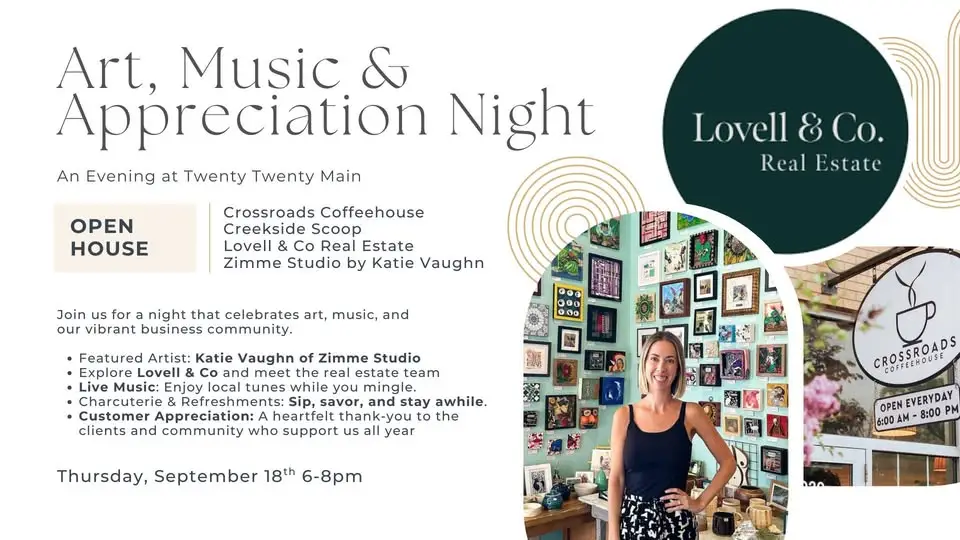 crossroads coffeehouse art music and appreciation night sept 18 crossroads coffeehouse art music and appreciation night sept 18 6pm to 8pm featured artist Katie Vaughn